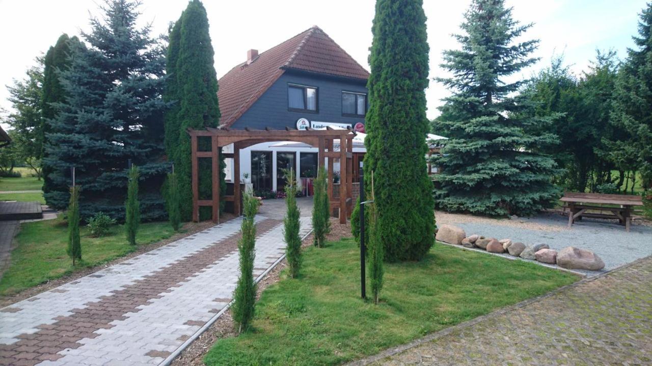 Landgasthaus Libelle Rochau Exterior foto
